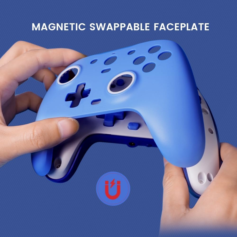 GameSir G7 SE Wired Controller for Xbox Series X|S, Xbox One & Windows 10/11, Plug and Play Gaming Gamepad with Hall Effect Joysticks/Hall Trigger, 3.5mm Audio Jack (Blue) - Image 7