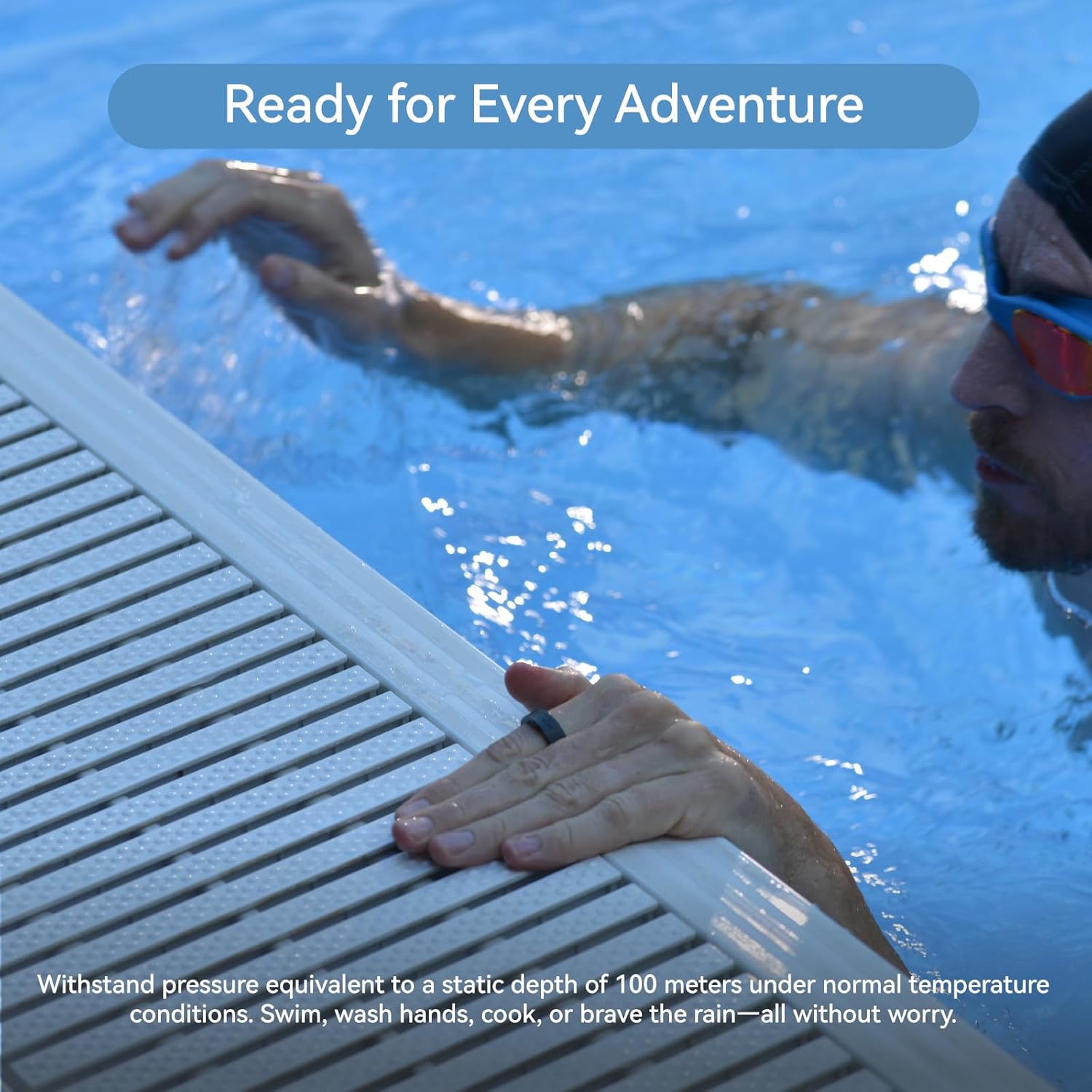 RingConn Gen 2, World’s First Smart Ring with Sleep Apnea Monitoring, No APP Subscription, 12-Day Battery Life, Stress/Heart Rate/Women's Health Tracker, Android & iOS Compatible (Gold, Size 9) - Image 5